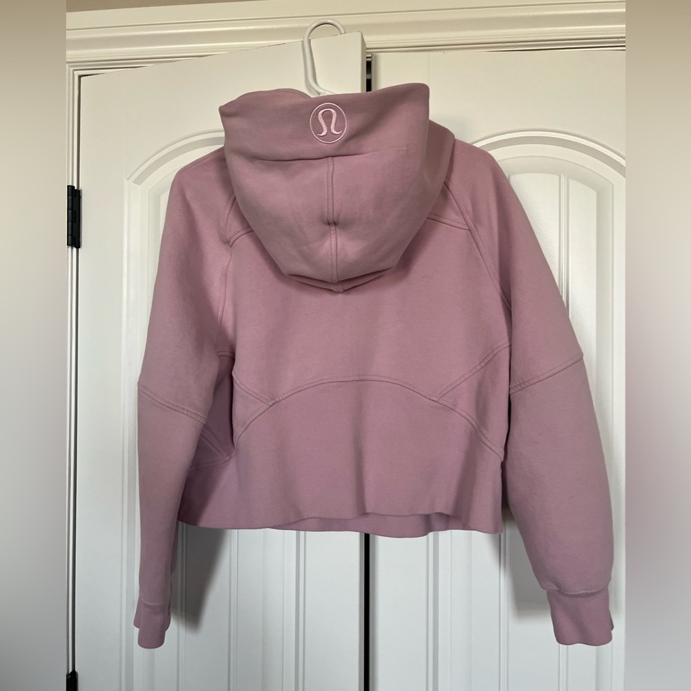 Lululemon Scuba Half-zip Hoodie, M/L, Peony Pink